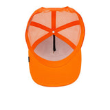 Deer Trucker Cap - Orange