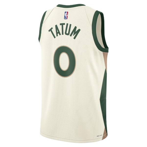 Nike Nba Boston Celtics Jayson Tatum #00 City Edition 2023 Swingman Jersey Sail