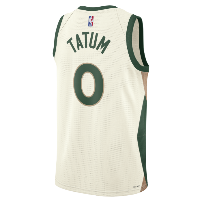 Nike Nba Boston Celtics Jayson Tatum #00 City Edition 2023 Swingman Jersey Sail