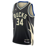 Jordan Nba Milwaukee Bucks Giannis Antetokounmpo #34 2022/23 Statement Edition Swingman Jersey