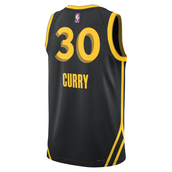 Nike Nba Golden State Warriors Stephen Curry #30 City Edition 2023 Swingman Jersey Black