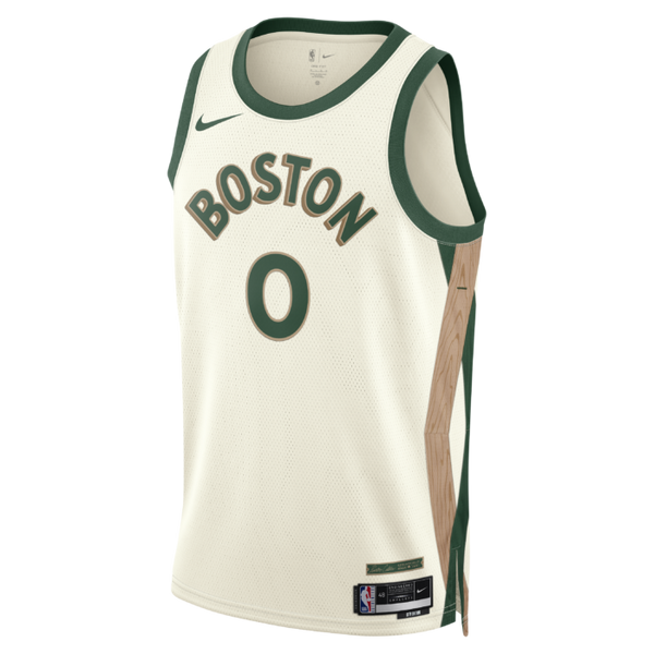 Nike Nba Boston Celtics Jayson Tatum #00 City Edition 2023 Swingman Jersey Sail